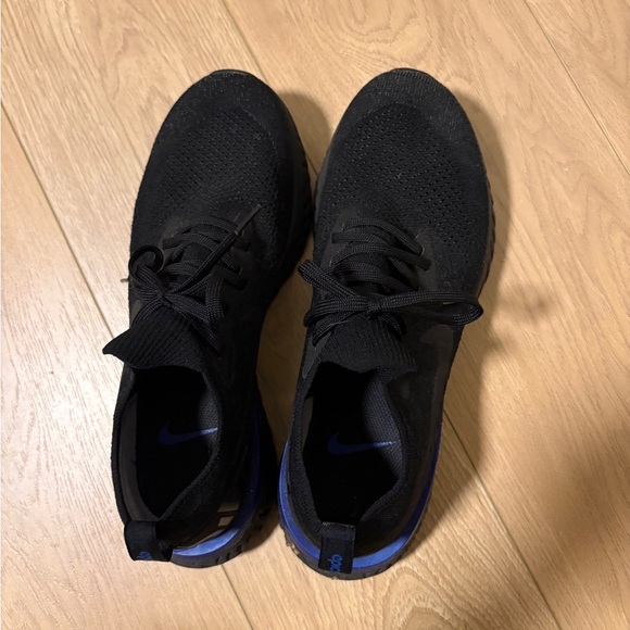 Nike Black and Purple Athletic Shoes - Picture 3 of 5